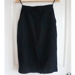 Wool Blend Pencil skirt